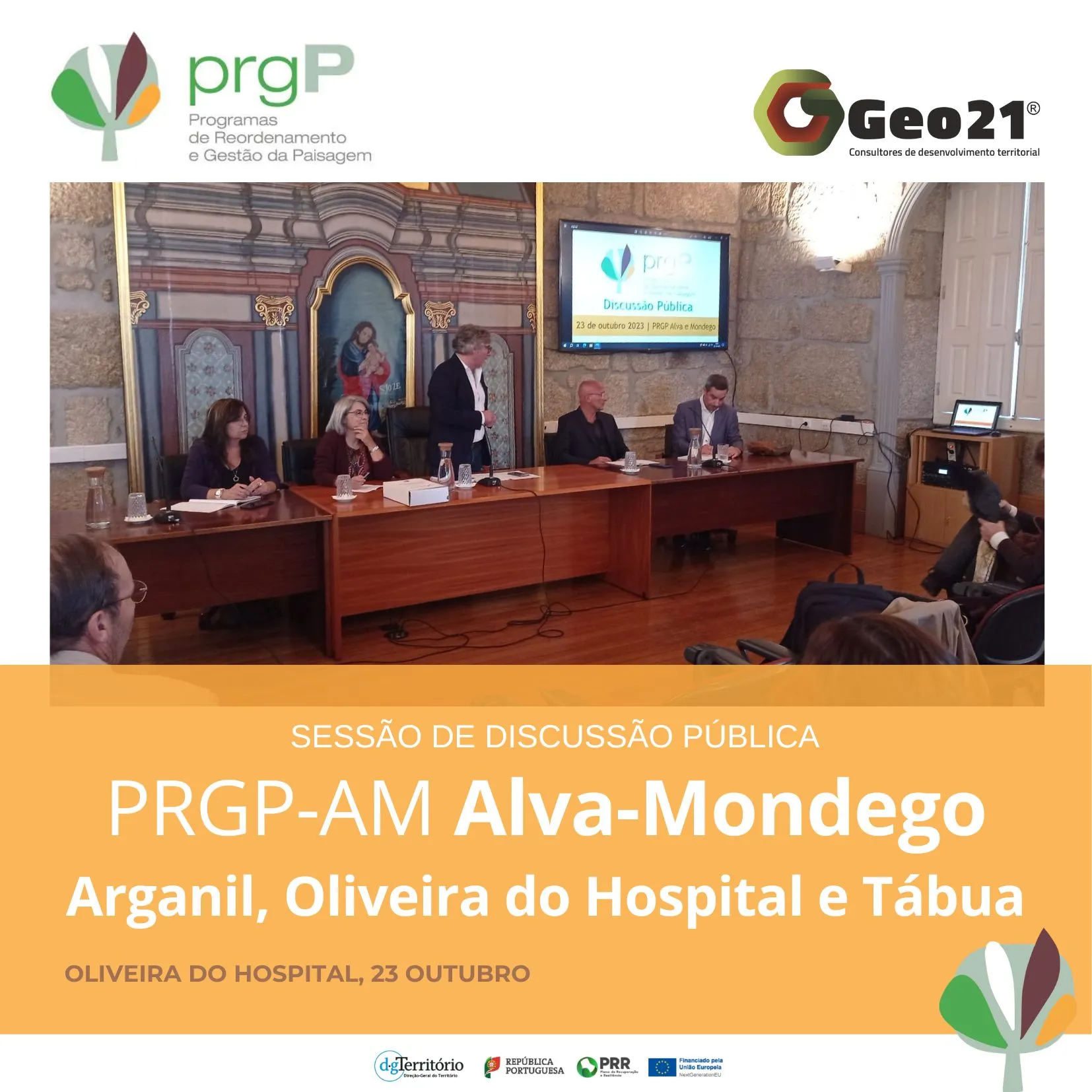 Apresentação Programa de Reordenamento e Gestão da Paisagem do Alva e Mondego (PRGP-AM)