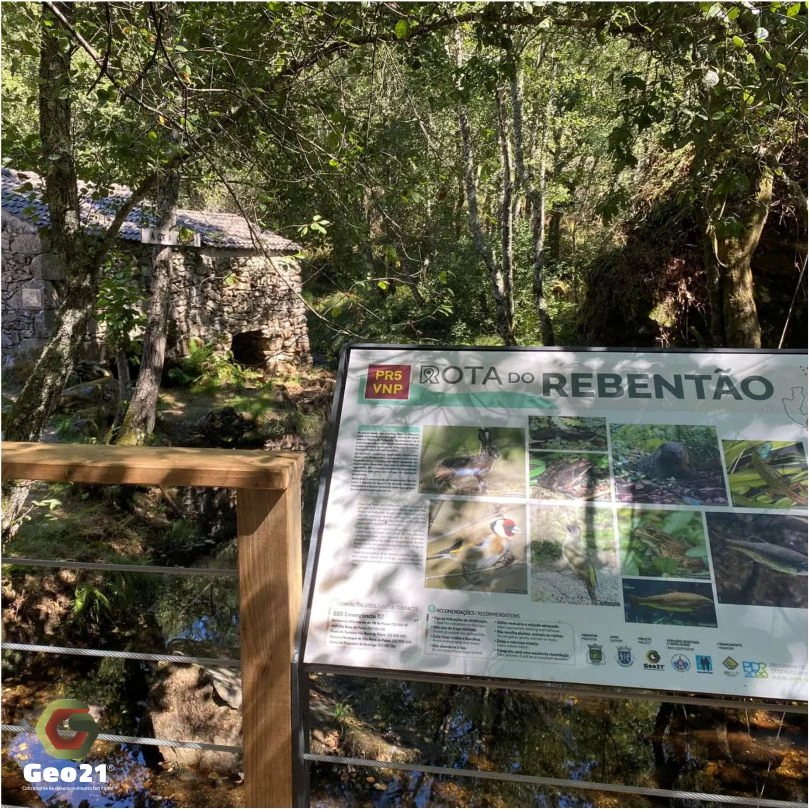 rota do rebentão Queiriga Vila Nova de Paiva Percurso pedestre geo21