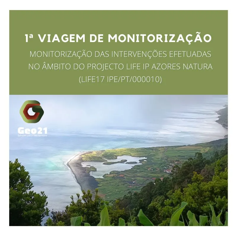 1º Viagem de Monitorização | LIFE IP AZORES NATURA