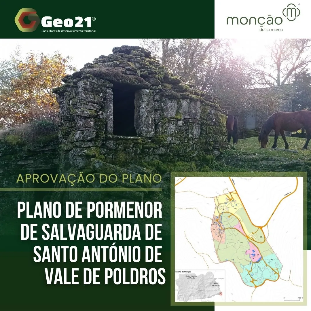 Aprovação do Plano de Pormenor de Salvaguarda de Santo António de Vale de Poldros