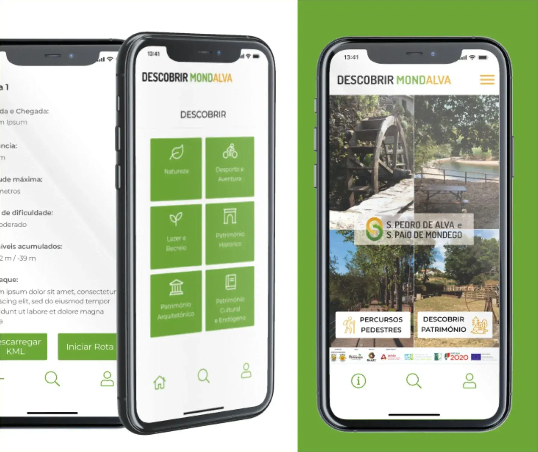 app aplicação s. pedro de alva e são paio do mondego geo21