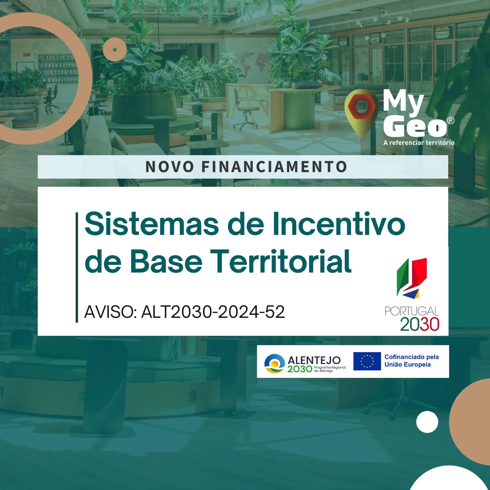 Novo Financiamento: Sistemas de Incentivo de Base Territorial - ALT2030-2024-52