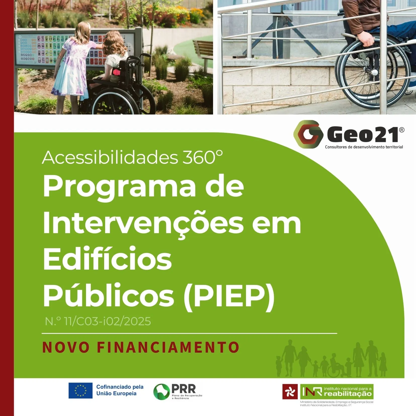 Acessibilidades 360º: Candidaturas Abertas para o (PIEP) Programa de Intervenções em Edifícios Públicos! 