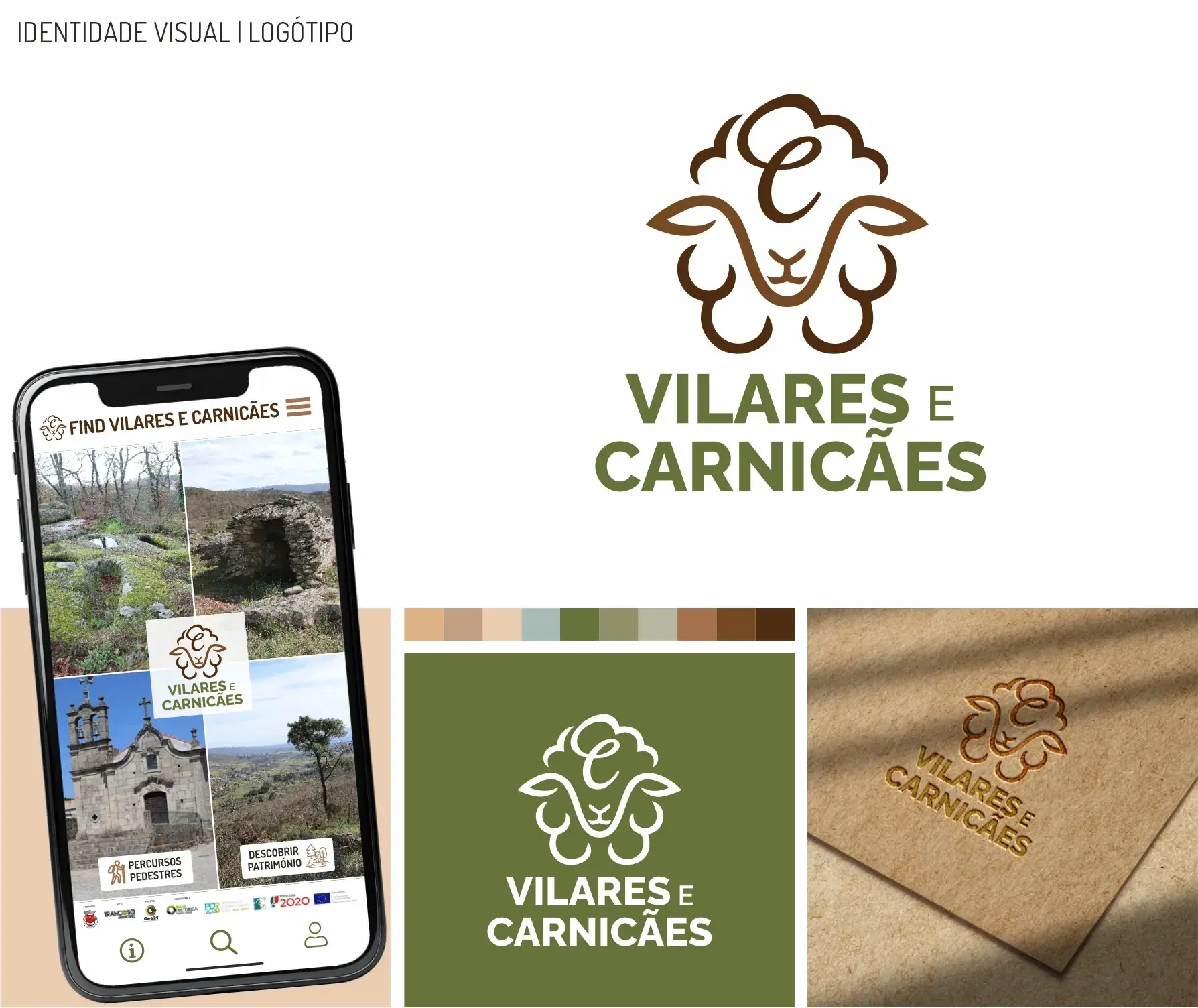 design grafico design territorial identidade grafica logotipo app aplicação informatica