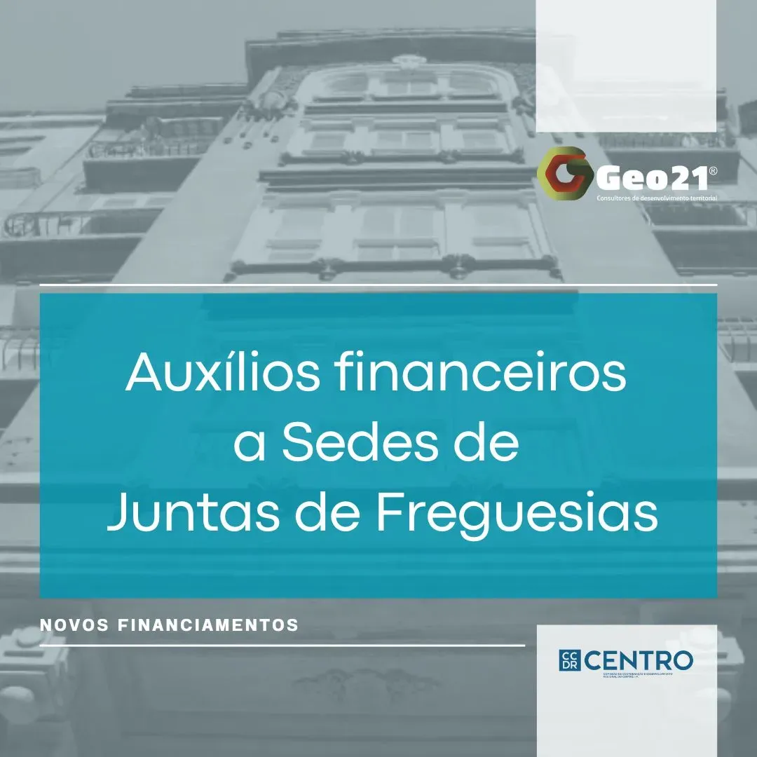 auxílios financeiros a sedes de juntas de freguesias