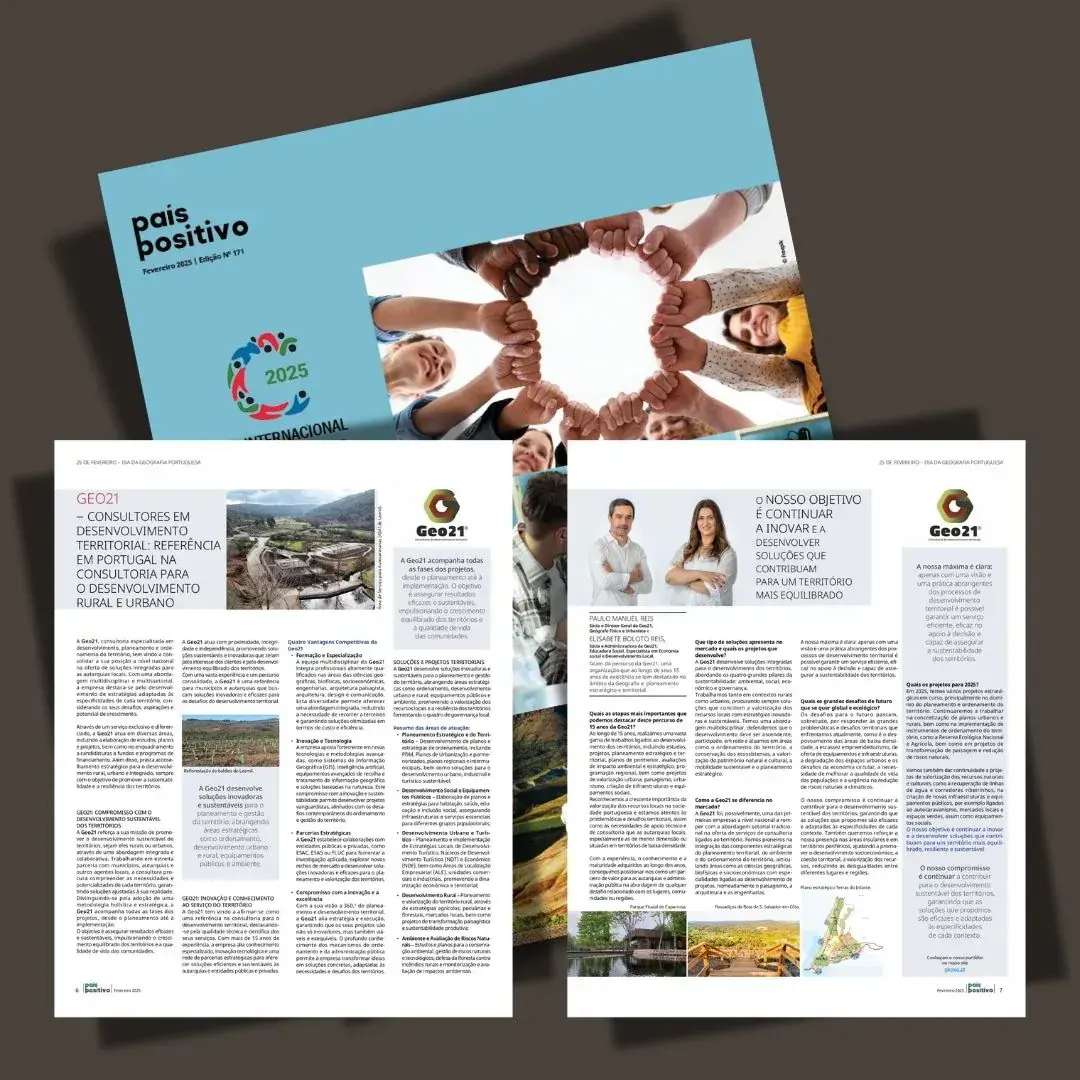 Geo21 em Destaque na Revista País Positivo