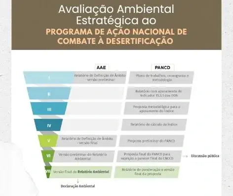 avaliação ambiental estratégica ao programa de ação nacional de combate à desertificação
