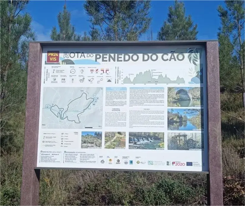 rota do penedo do cão design grafico design territorial