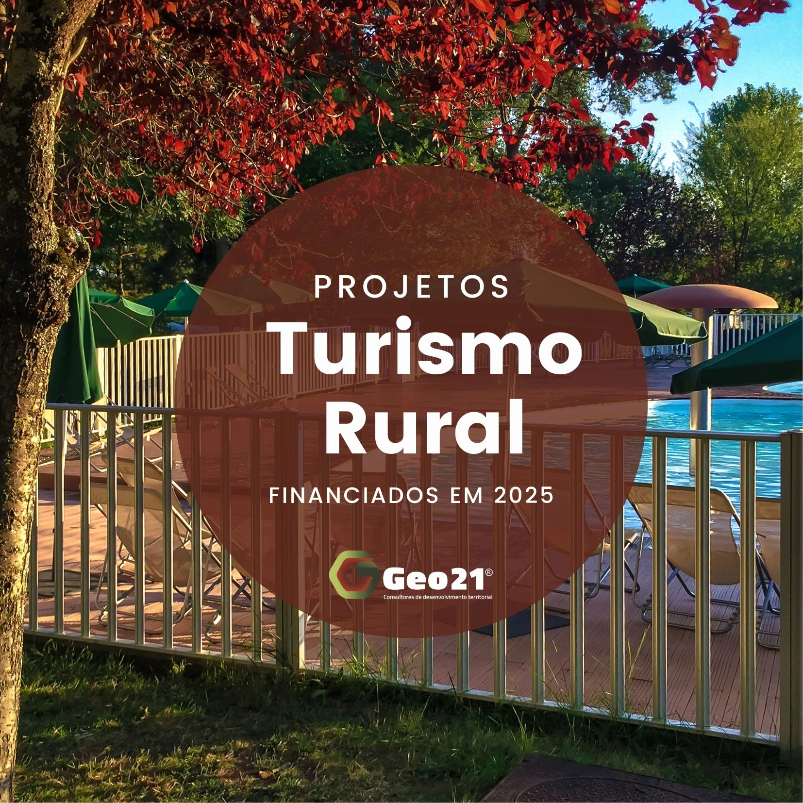 Apoios Fundo Perdido para Turismo Rural candidaturas financiamento geo21