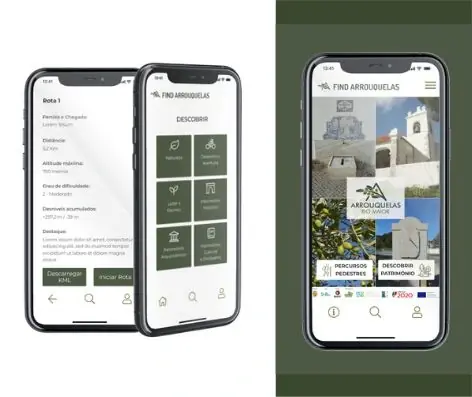 ota do azeite arrouquelas geo21 design grafico design territorial web design app