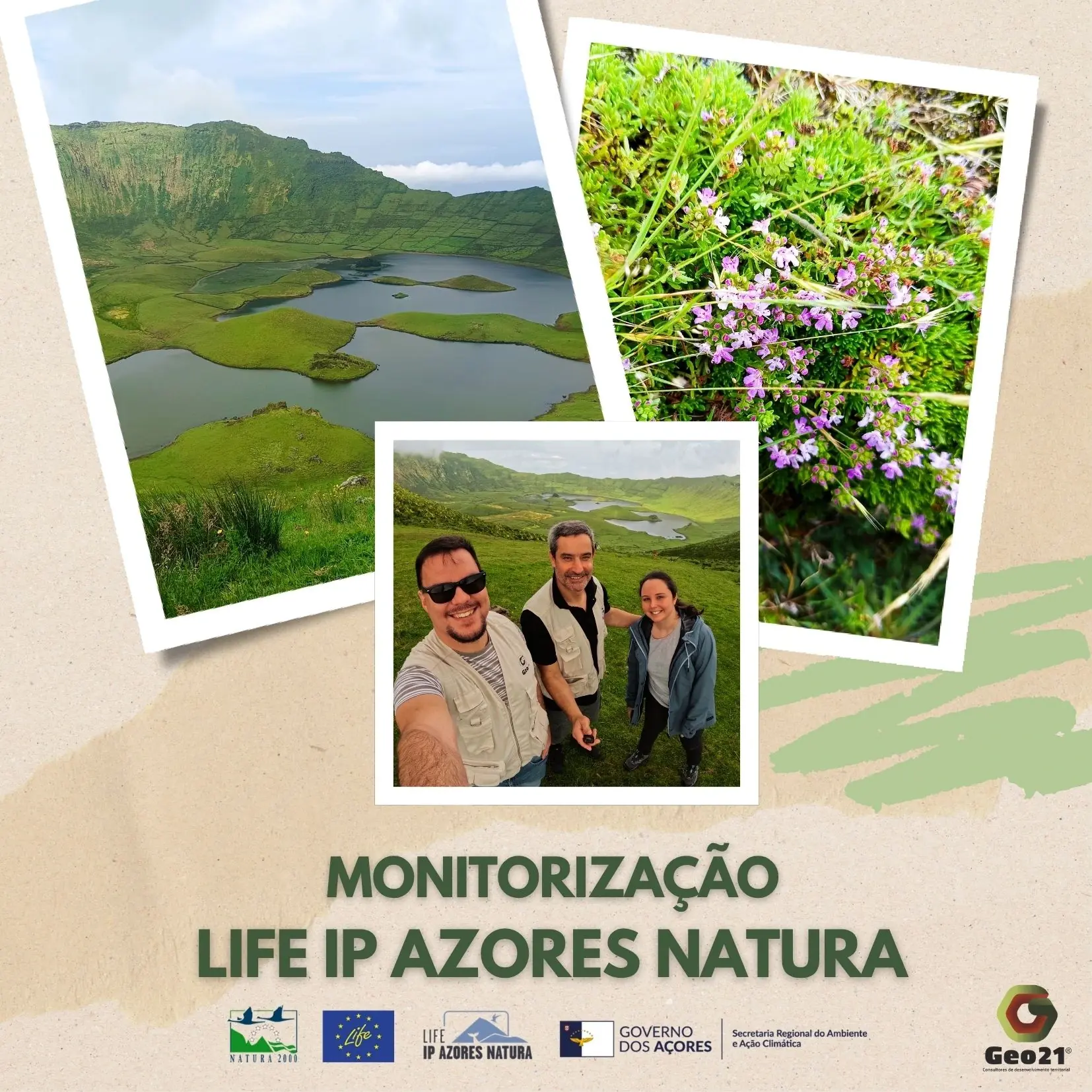 Geo21 dá início à monitorização das ações LIFE IP Azores Natura nos Açores  