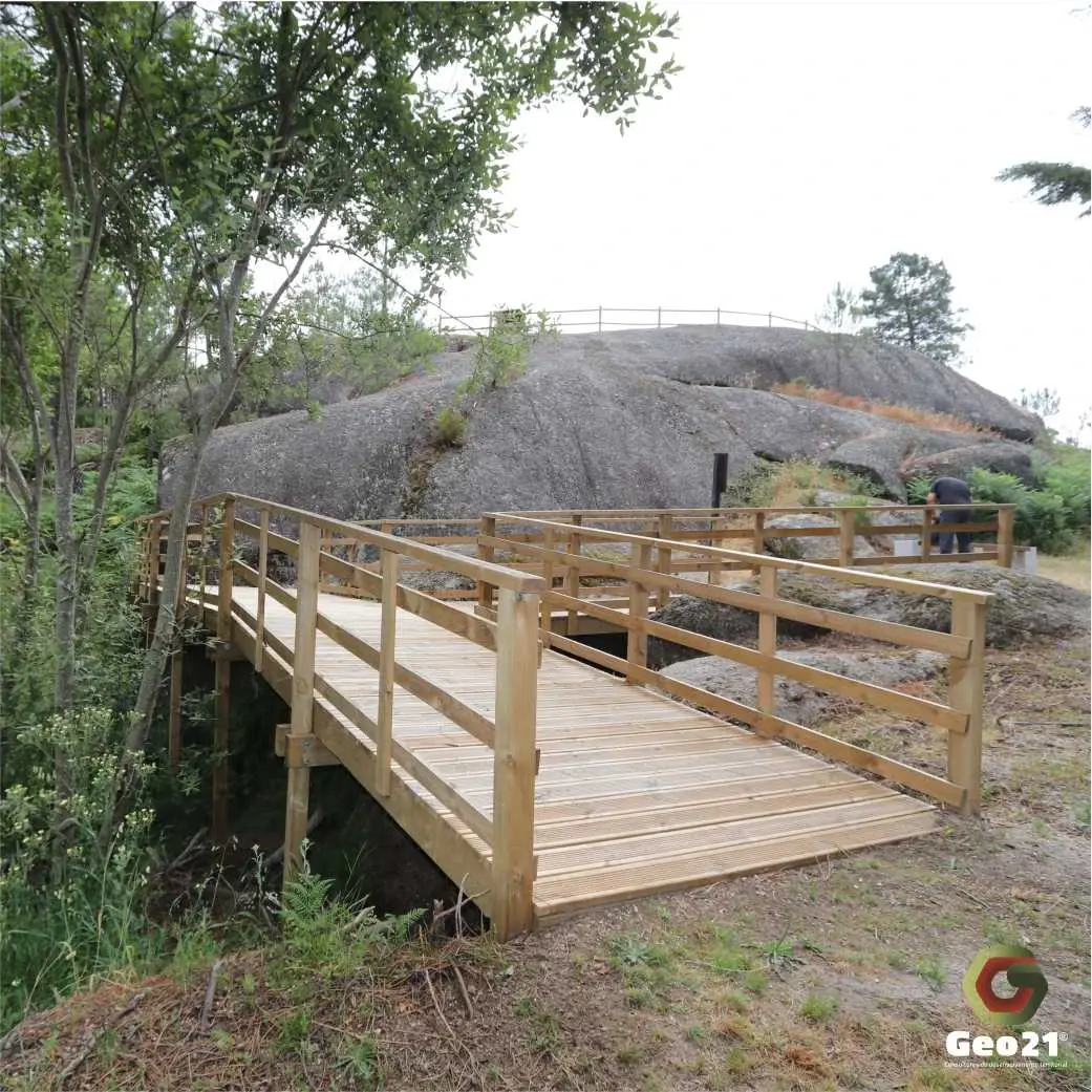 Vistoria do percurso pedestre PR23 VIS | Rota da Fonte Santa - Calde     