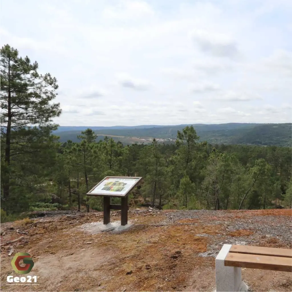 percurso pedestre rota geo21 rota da fonte santa calde viseu