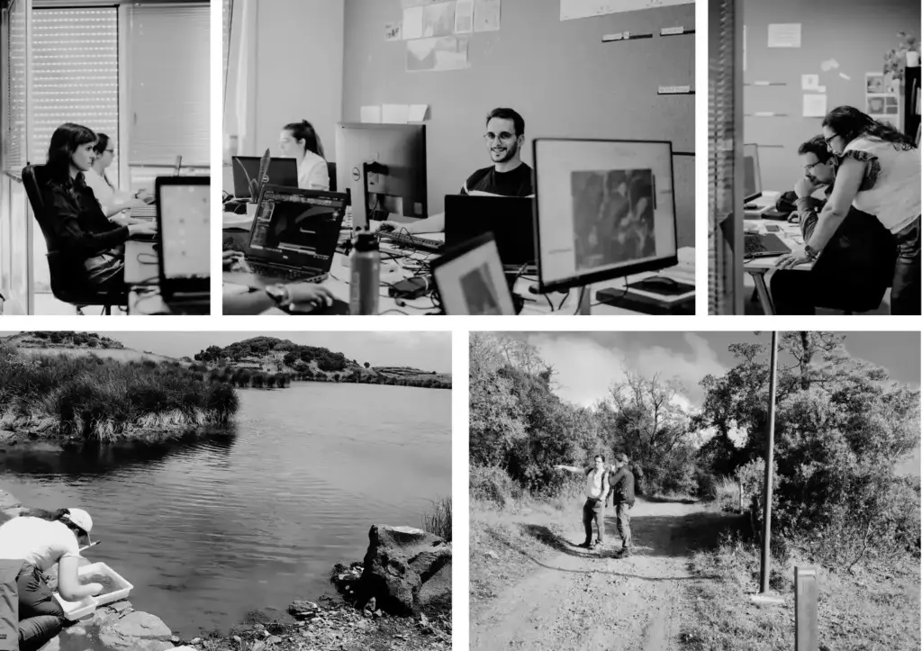 equipa trabalho jovem geografos urbanistas engenheiros arquitetos paisagistas biologos designers Geo21