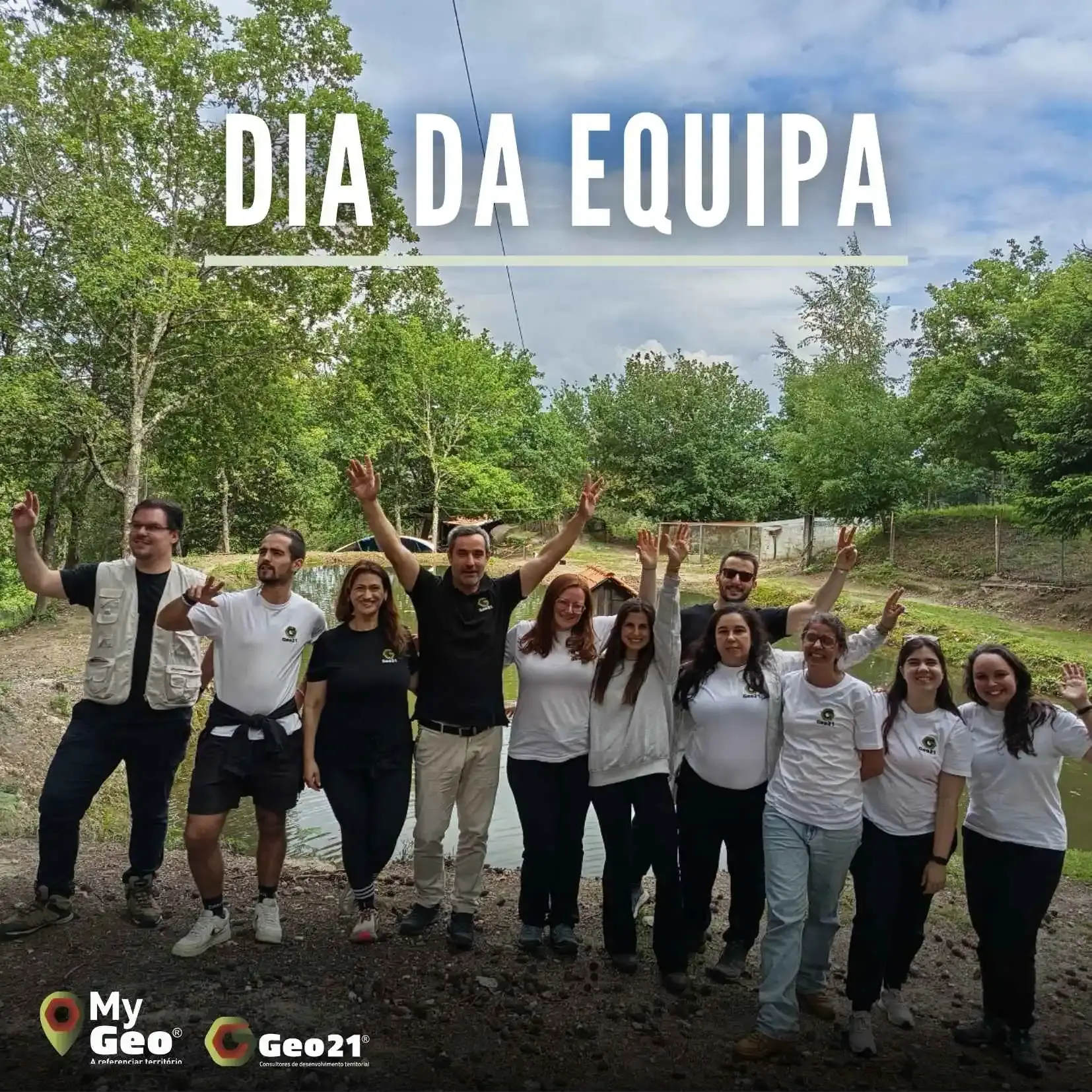 Um dia de equipa para recordar!