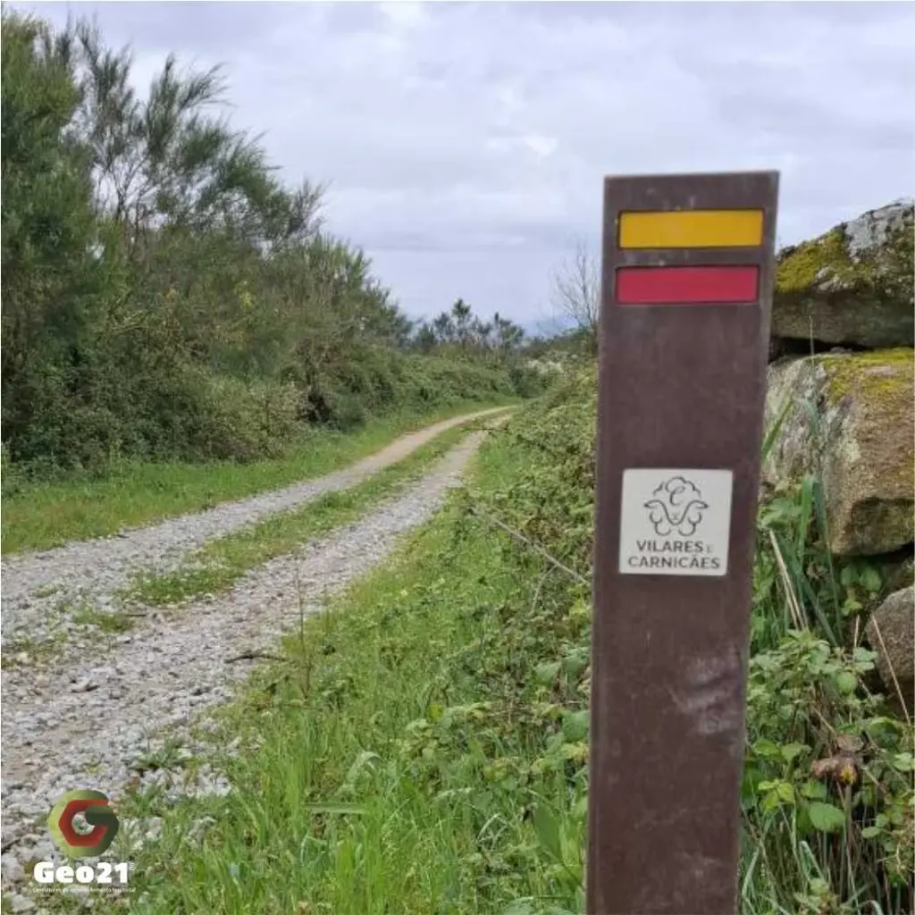rota da transumância de vilares e carnicães Geo21 percurso pedestre app design territorial