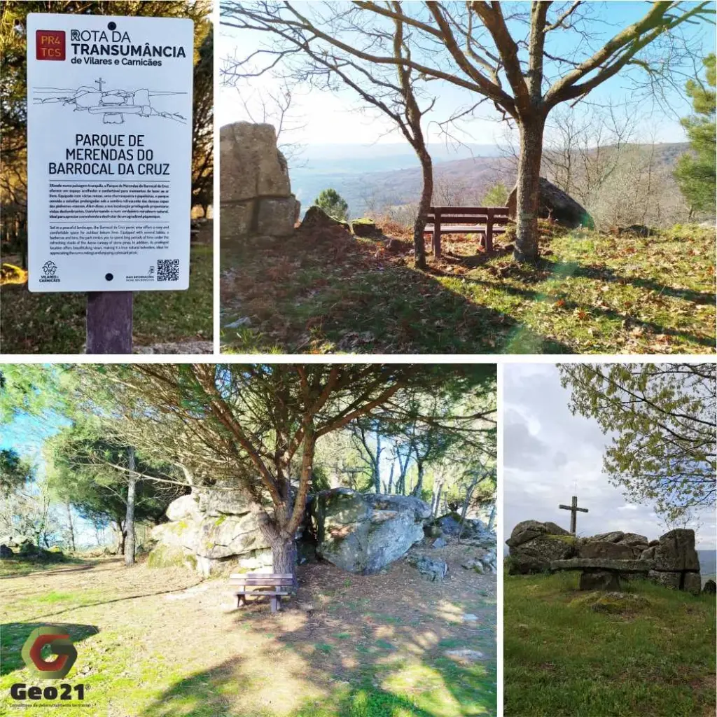rota da transumância de vilares e carnicães Geo21 percurso pedestre app design territorial