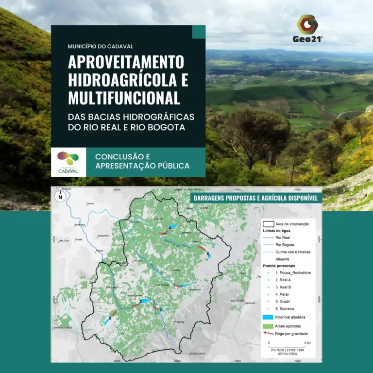 Cadaval APROVEITAMENTO HIDROAGRÍCOLA E MULTIFUNCIONAL DAS BACIAS HIDROGRÁFICAS DO RIO REAL E RIO BOGOTA