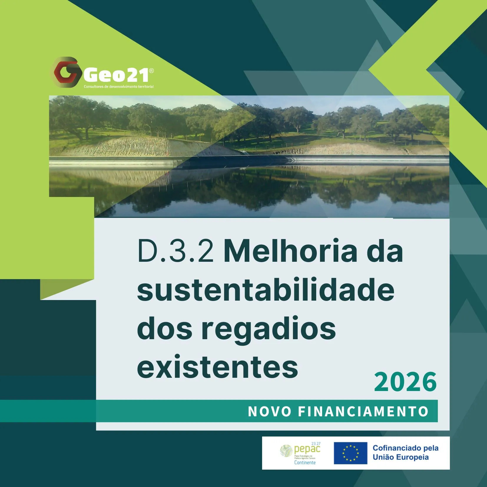 Aberto aviso para apoio à modernização dos regadios – 20 milhões de euros disponíveis