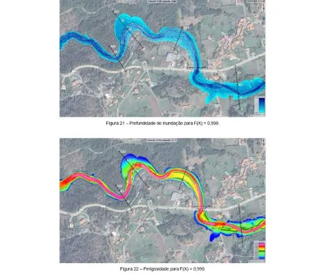 estudo hidraulico e hidrologico praia fluvial do paraiso