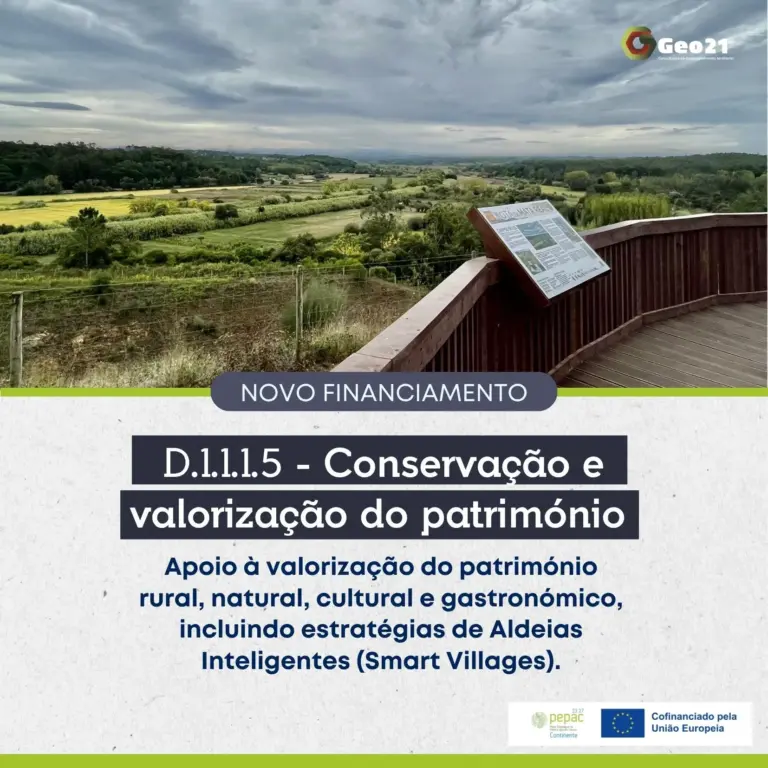 Conservação e valorização do património rural, natural, cultural, e gastronómico aldeias inteligentes smart villages