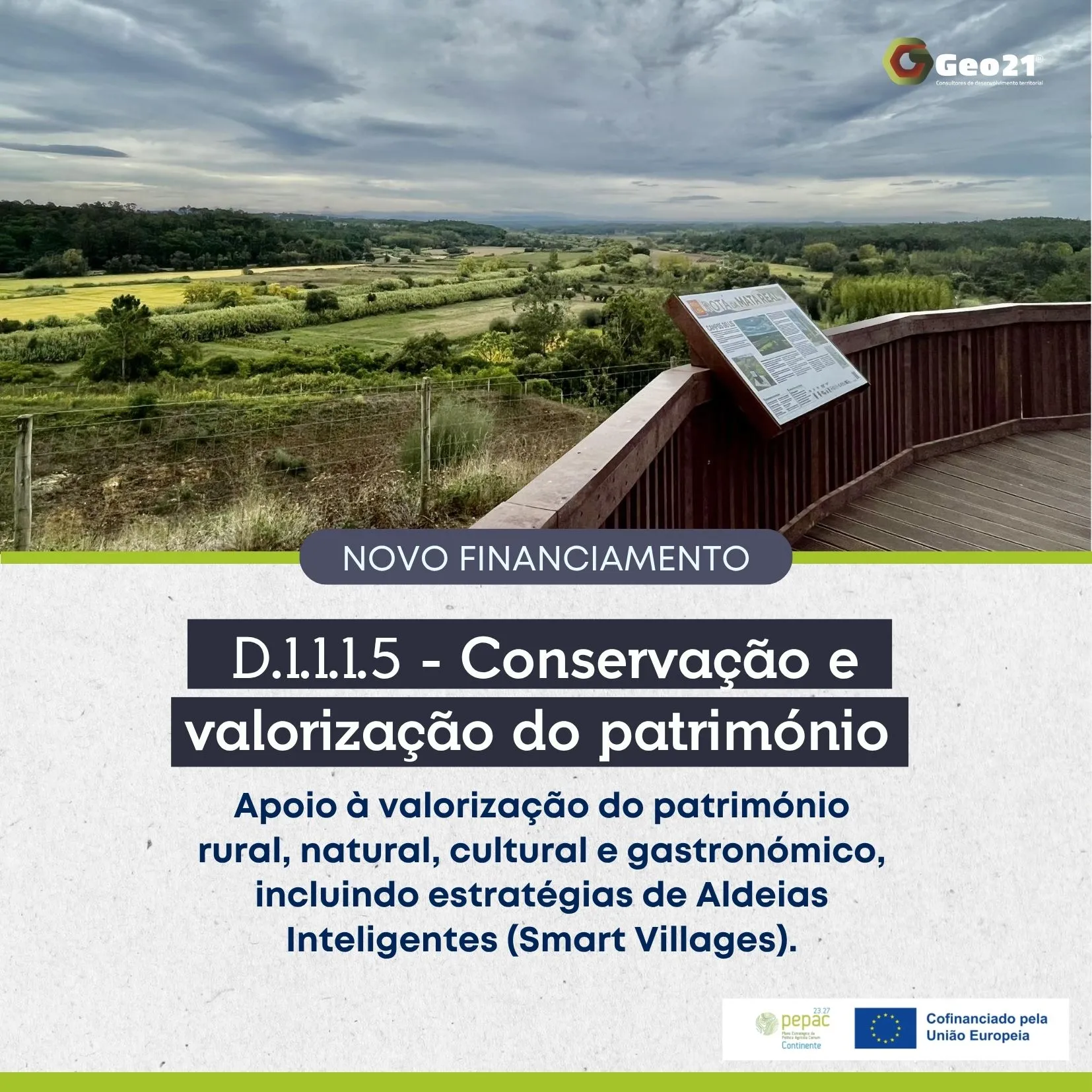 Apoios GAL / PEPAC – Oportunidades para Valorização do Património e Desenvolvimento Local