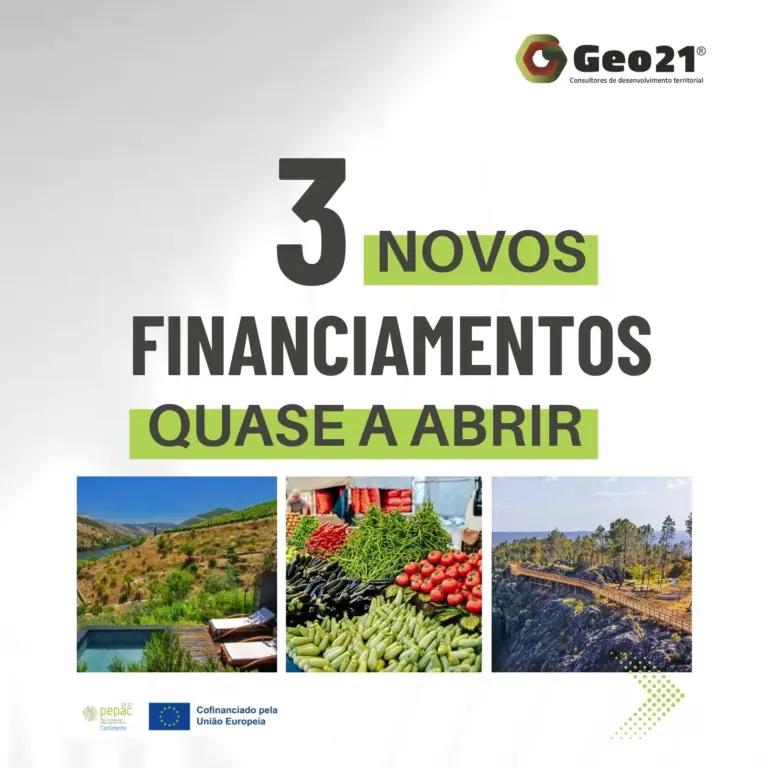novos financiamentos autarquias e privados
