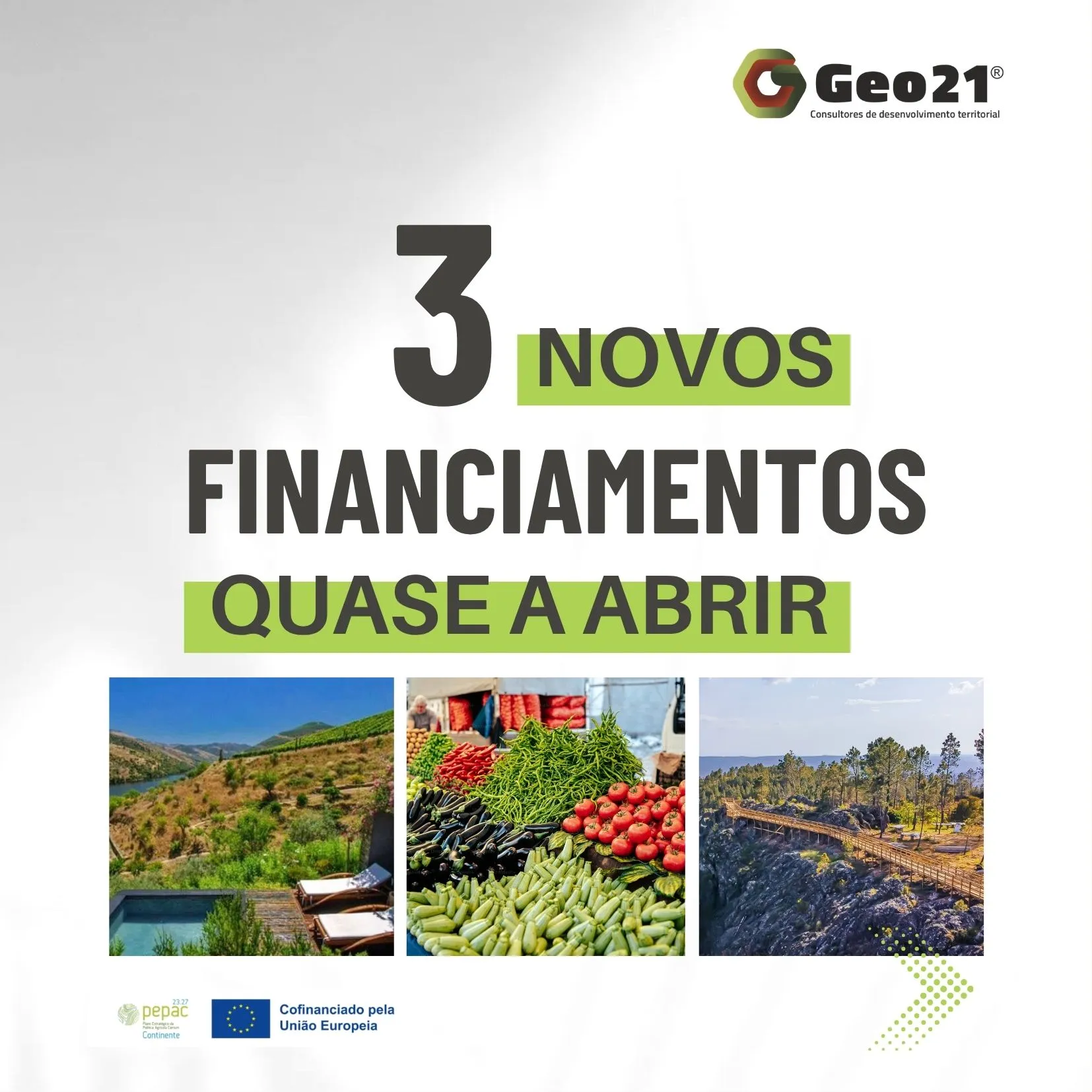 Apoios GAL / PEPAC – Novas Oportunidades para Territórios Rurais